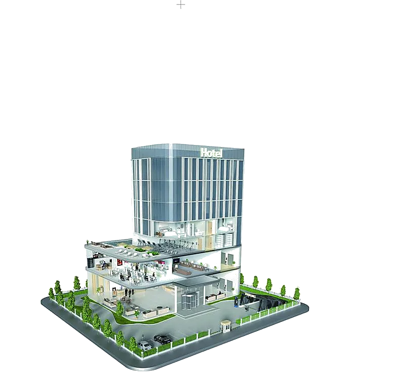 智慧酒店交互场景模型